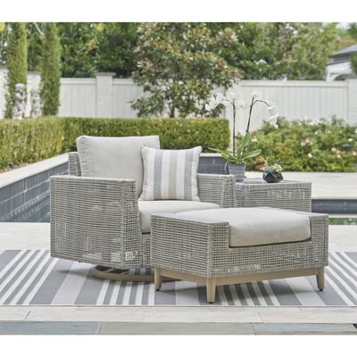 Signature Design by Ashley Seton Creek Brown/Gray 2-Piece Outdoor Package - 36.38" W x 35" D x 36" H
