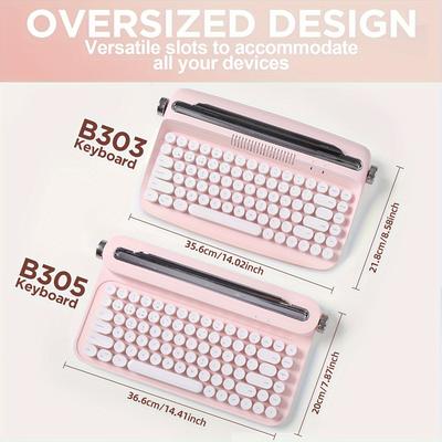 TEMU Yunzii Wireless Bt Typewriter Aesthetic Stand For -