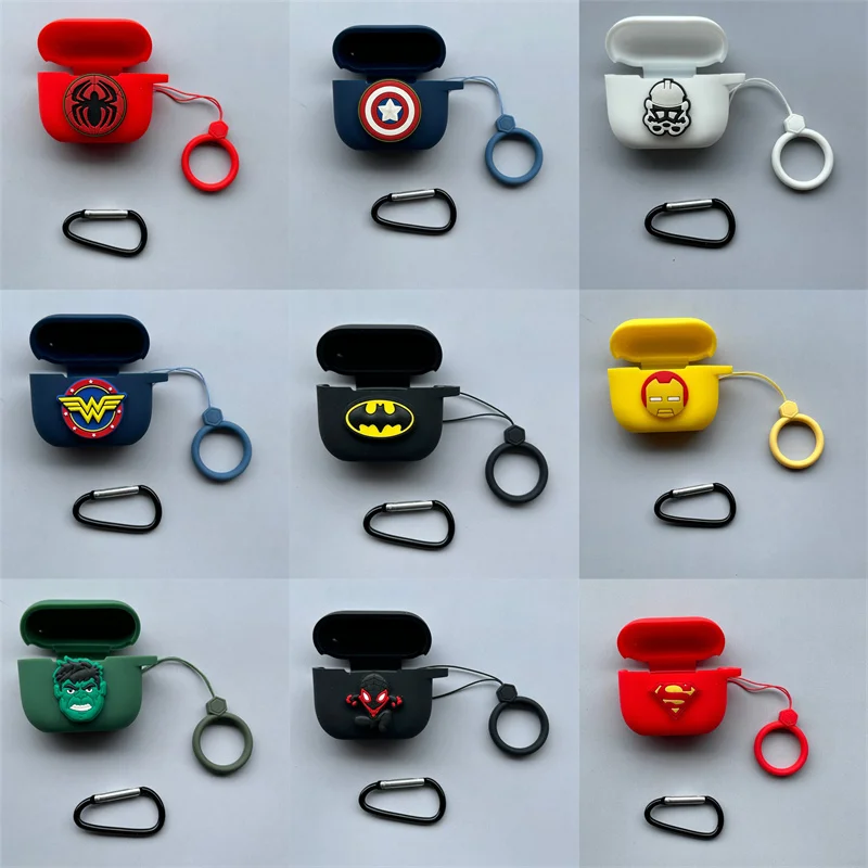 Nuova custodia per Apple Airpods 4, custodia protettiva per auricolari Bluetooth wireless, compatibile con Airpods Pro2, Pro 3, 2, 1, in silicone morbido con design a cartoni animati.