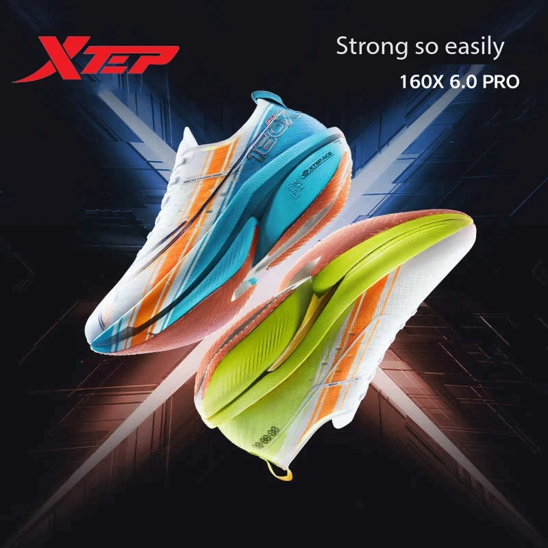Xtep 160X 6.0 PRO Scarpe da corsa per uomo Stabile Durevole Maratona da corsa Scarpe da corsa leggere Maratona professionale 975119110003