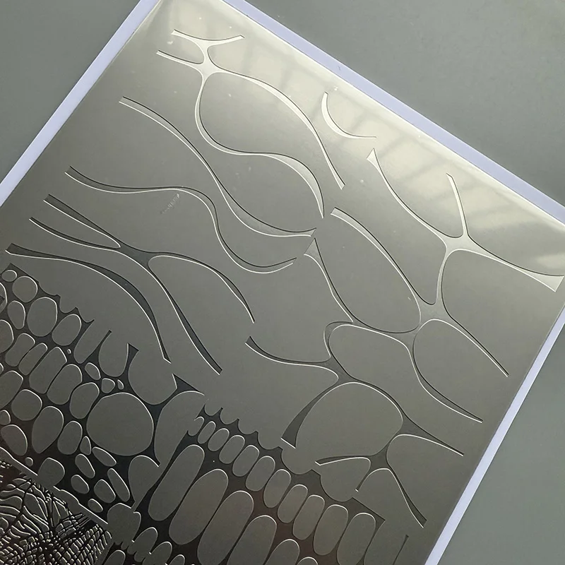 XMQ NAIL ART STAMPING PLATES LINES TEMPLATES BILDPLATEN Image