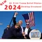 Trump Rally Shooter Foto Trump 2024 DJT Pro Trump - Trump Survived USA Freedom Stampa 3D foto in