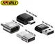 NNBILI Adattatore OTG da USB a tipo C Convertitore USB USB-C maschio a Micro USB tipo C femmina per