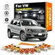 ZUORUI 13 Pz Canbus Per Volkswagen VW Tiguan 5N 2009 + Auto LED Interni Mappa Cupola Tronco Luce Kit