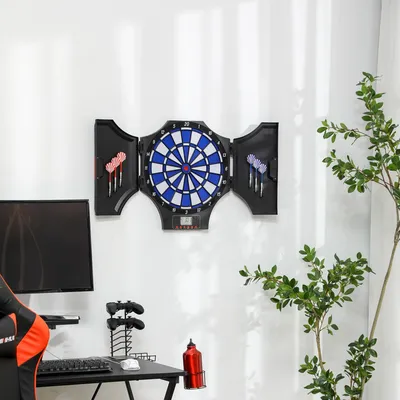 Sportnow electronic diana faltbar mit 31 spielen für 8 spieler 83x45x4 cm Image