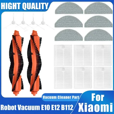 Für Xiaomi Roboter Vakuum E10 E12 B112 Kehrmaschine Reiniger Ersatzteile Roller Seite Pinsel Image
