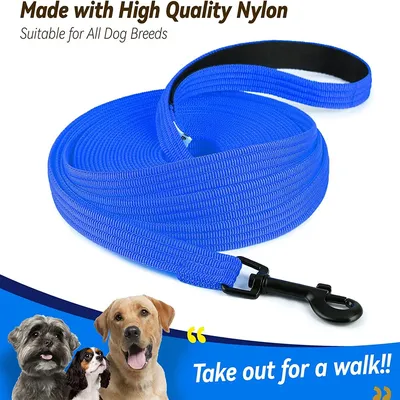 Nylon-Hunde-Trainingsleinen, gehende Haustierleine, langes Lanyard, Zugseil für kleine und große Image