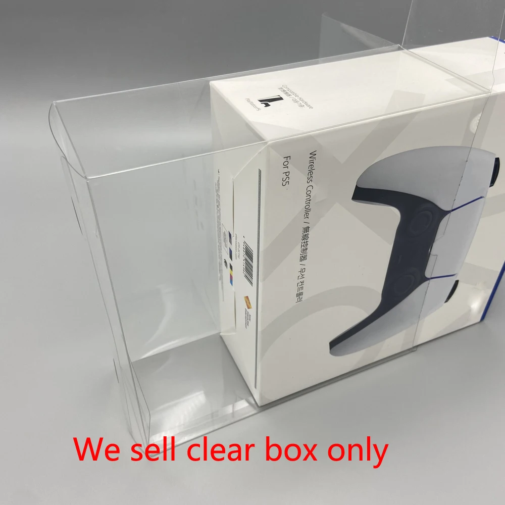 Pet Transparent Display Box für ps5 Dual Sense Game Controller Aufbewahrung sbox Image