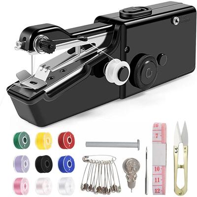 Handnähmaschine, Mini-Nähmaschine für Anfänger und Erwachsene, schnelles Nähen, tragbare Image