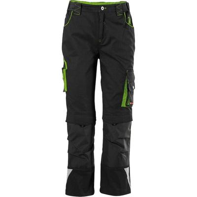 EDE - fortis Kids Bundhose 24, schw./limegreen,Gr110-116