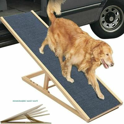 Hunderampe 100 cm hoch Hundetreppe Auto Klappbar für Katzen große und kleine Hunde,Haustiere