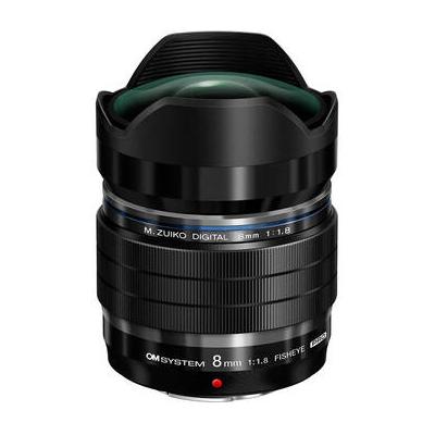 OM SYSTEM M.Zuiko Digital ED 8mm f/1.8 Fisheye PRO Lens (Micro Four Thirds) V335340BW000