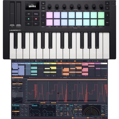 Novation Launchkey Mini 25 MK4 25-key Keyboard Controller with Ableton Live 12 Standard