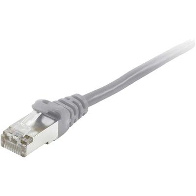 Equip - 605511 RJ45 Netzwerkkabel, Patchkabel cat 6 s/ftp 2.00 m Weiß vergoldete Steckkontakte 1 St.