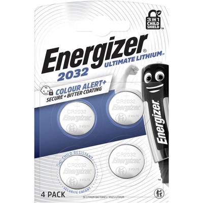 Energizer Knopfzelle CR 2032 3 V 4 St. 235 mAh Lithium E304206100 Image