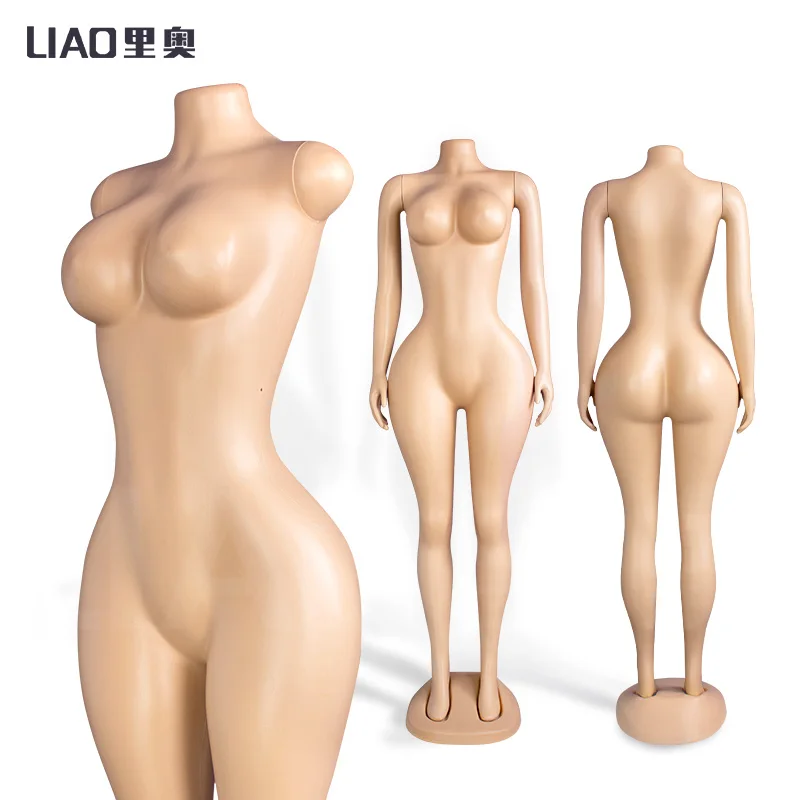 Günstige BBL-Plastikpuppen, weiblich, große Brüste, großer Po, sexy Mädchenpuppe, Bikini-Unterwäsche-Display für Bekleidungsgeschäfte Image