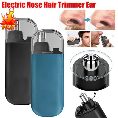 2024 NEW For XIAOMI Electric Nose Hair Trimmer Portable Nose Ears Hair Eyebrow Trimmer for Men