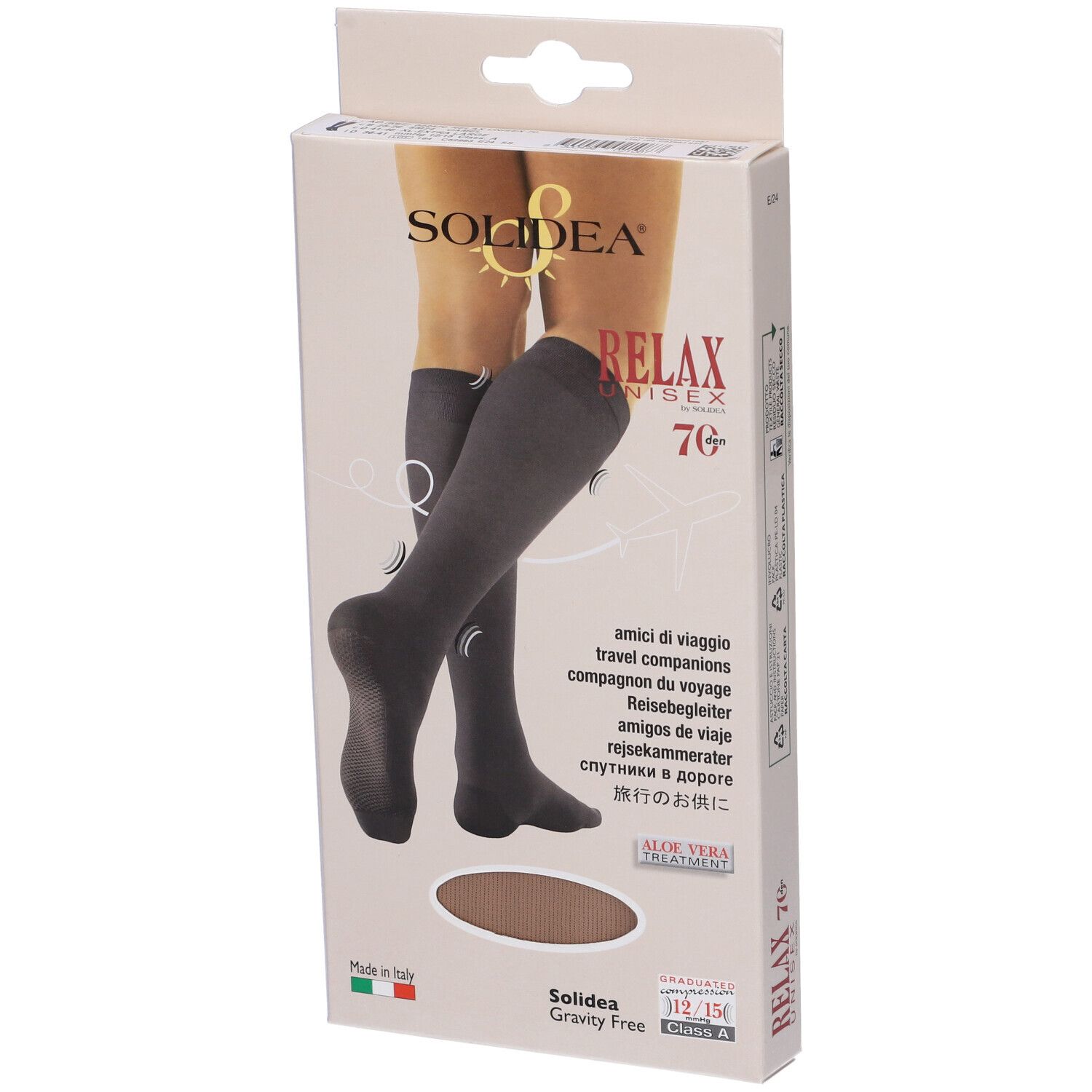 Relax Unisex 70 Gambaletto Camel 4 1 St