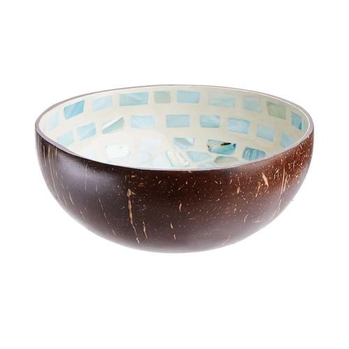 BUTLERS - COCONUT Kokusnussschale Mosaik Ø14cm Dekoration 1 ct