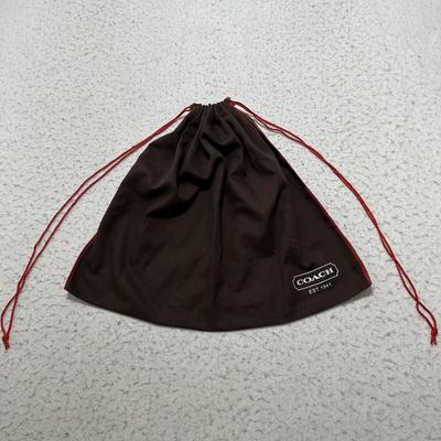 Coach Bags | Coach Est 1941 Dust Bag Brown Drawstring Medium Shoes Jewelry Clothing Accessory | Color: Brown | Size: Os