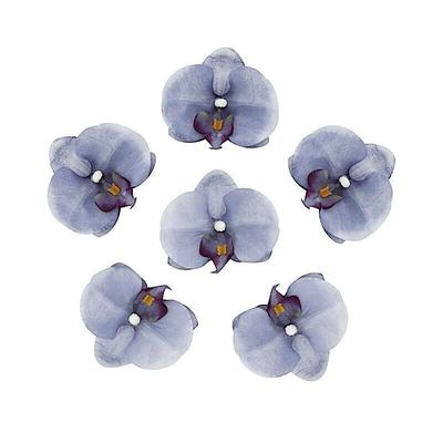 20-Pieces 4" Silk Orchid Flower Heads