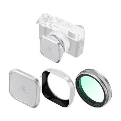 K&F Concept Nano-X MCUV Filter, Hood, and Cap for FUJIFILM X100 Series SKU.2276