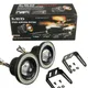 1PCS Proiettore COB LED Fendinebbia per auto 2.5 ''3.0" 3.5 "6500K Halo Angel Eyes Anelli DRL Auto Bianco 12V Fendinebbia LED 64mm 76mm 89mm