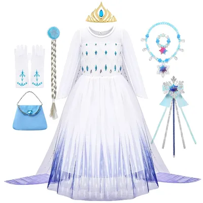 Mädchen Prinzessin Kleid Kinder elsa Image