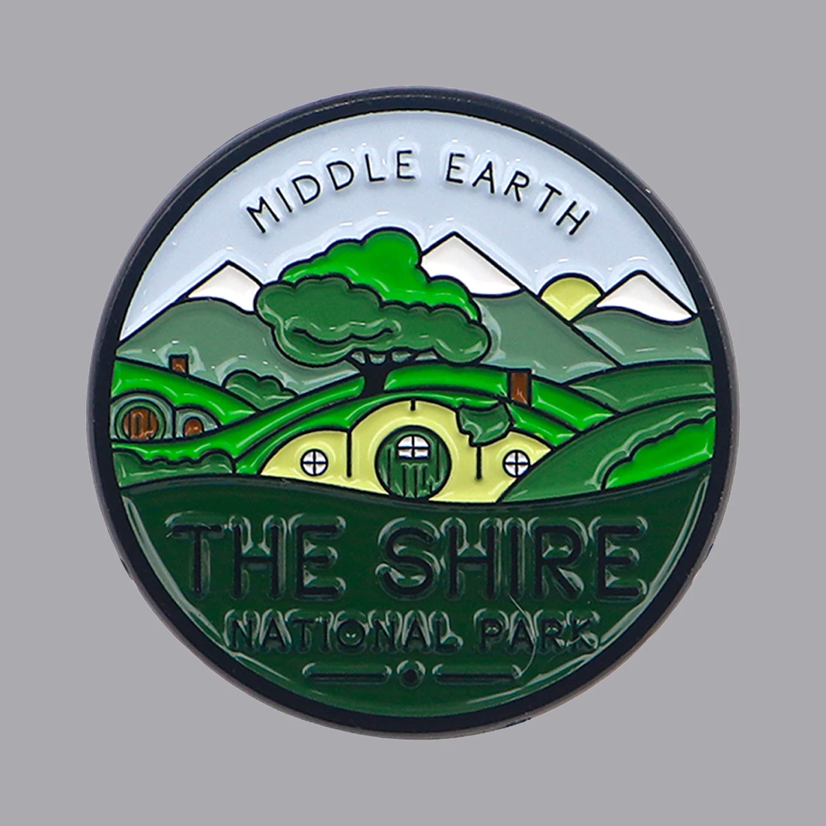 Nationalpark Emaille Pin Landschaft Brosche Pines Anstecknadeln Abzeichen auf Rucksack Kleidung Accessoires Modeschmuck Freunde Geschenke Image