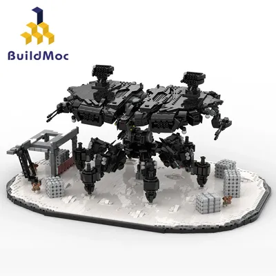 BuildMOC Horizons Zero Dawns Deathbringer Horizon Bausteinset Schwergewichtsmaschine von Spiel, Image