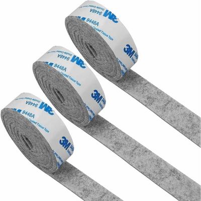 Selbstklebender Möbelfilz, 5 Rollen Klebefilz (100–2 cm), frei zuschneidbar in jeder Größe und Image
