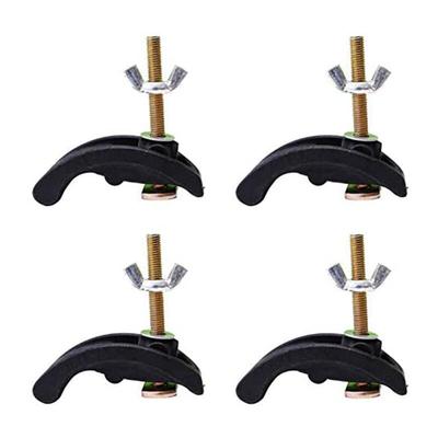 Memkey - 4 Stück CNC-Graviermaschinen-Pressplatten-Klemmvorrichtung für T-Nut-Arbeitstisch Image