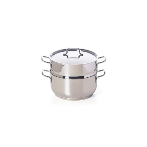 Excelsa Dampfgarer Cooking Light Plus Stahl 31x23x21 cm Silber