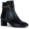 Geox D Pheby Leather WoMens Black Boots - Size UK 7.5 | Geox Sale | Discount Designer Brands