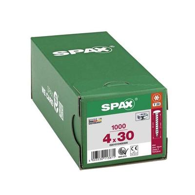 SPAX Universalschrauben T20 Halbrundkopf WIROX 4 x 30 mm 1000 Stück