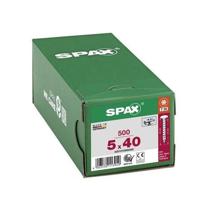 SPAX Universalschrauben T20 Halbrundkopf WIROX 5 x 40 mm 500 Stück