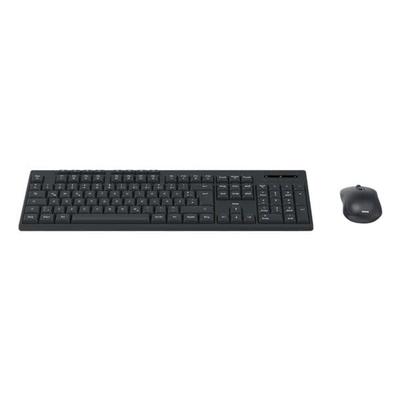 Hama Tastatur-Maus-Set (kabelgebunden) »WKM-200« schwarz