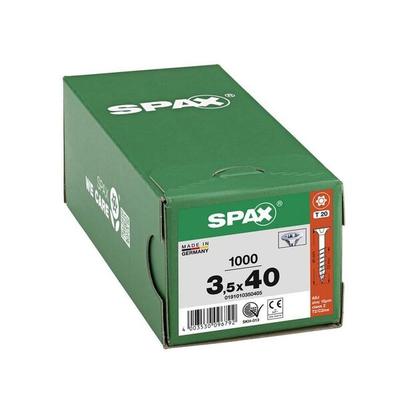 SPAX Universalschrauben T20 Senkkopf WIROX 3,5 x 40 mm 1000 Stück