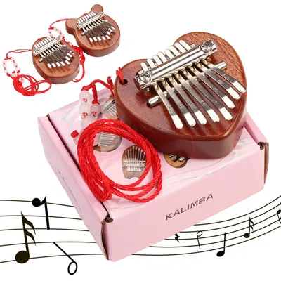 8 Key Mini Wooden Kalimba High Quality Exquisite Finger Thumb Piano Marimba Musical Good Accessory