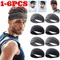 1-6PCS Elastic Sports Headband Men Women Fitness Yoga Gym Head Band Anti-slip Breathable Hair