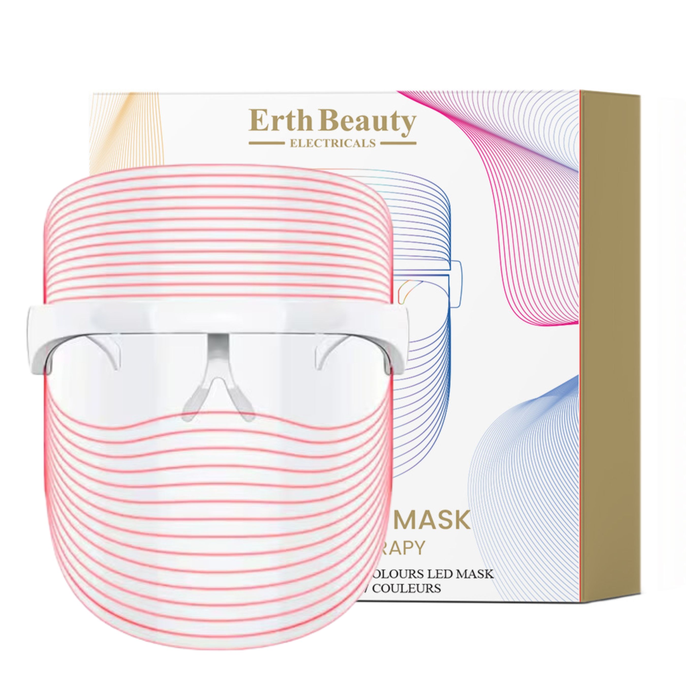 ErthSkin London Maschera LED a 7 colori opzioni 430 g