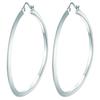 Lulu & Jane - Creolen aus Metall-Legierung in Silber 1 ct Damen (34.99 € / 1 ct)
