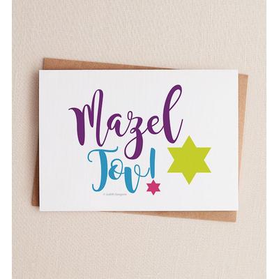 1-800-Flowers Everyday Gift Delivery Mazel Tov Wedding Greeting Card