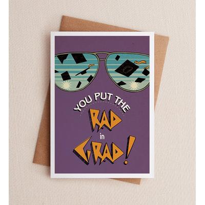 1-800-Flowers Everyday Gift Delivery Rad Grad Graduation Greeting Card