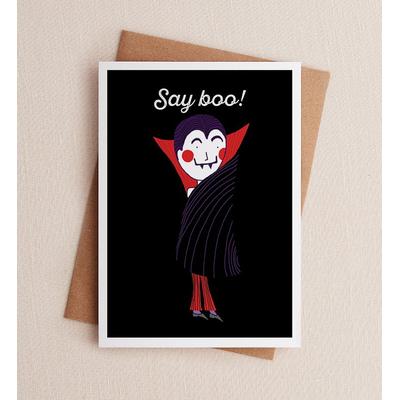 1-800-Flowers Everyday Gift Delivery Say Boo Halloween Greeting Card
