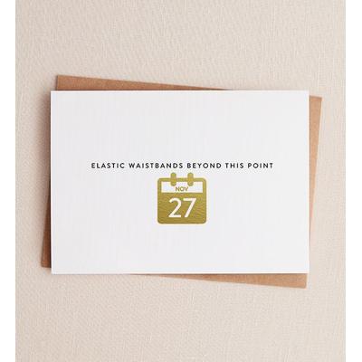 1-800-Flowers Everyday Gift Delivery Beyond This Point Thanksgiving Greeting Card
