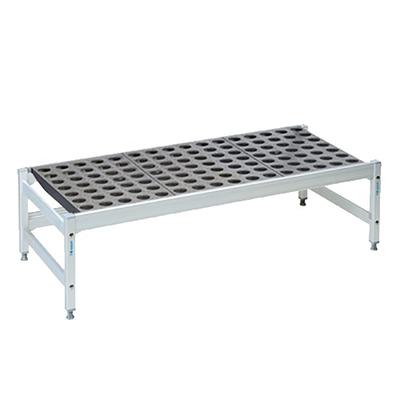 Fermod 1R42C12 42" Fermostock Stationary Dunnage Rack w/ 800 lb Capacity, Aluminum