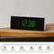 TEMU Itoma Bedside Alarm Clock Radio With Wireless Connection Speaker, Dimmable Jade Green Led Display, Fm Radio With Sleep Timer, Dual Alarm With On/off Push-button, Snooze, 12/24h Display