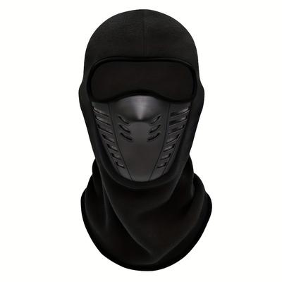 TEMU Winter Ski Face Mask Balaclava Full Face Mask Neck Warmer Gaiter For Men Women