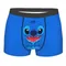 Slip Boxer da uomo Stitch And Angel pantaloncini mutandine intimo traspirante novità maschile